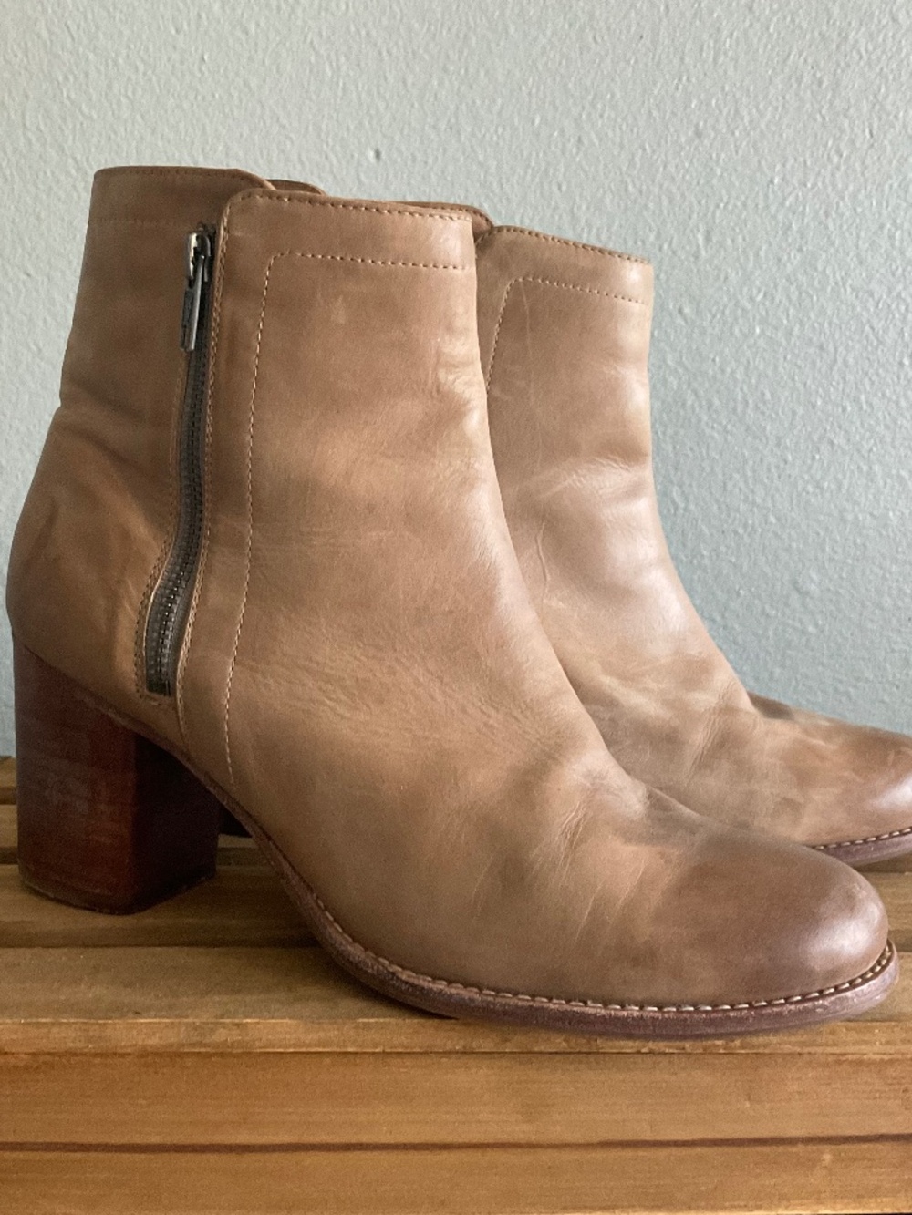 FRYE ADDIE DOUBLE ZIP BOOTS